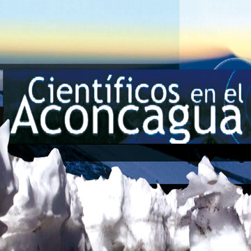 Científicos en el Aconcagua
